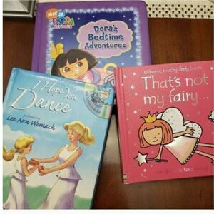 Set Of Toddler Board Books DANCE/DORA/FAIRIES
